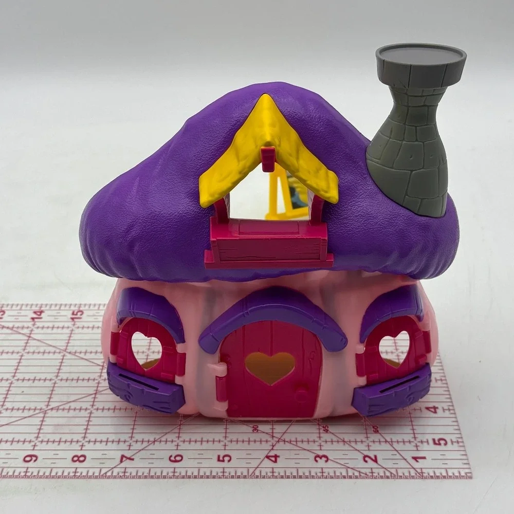 Smurfs Jakks Pacific Smurfette's Boutique House Playset Figure Pink Purple